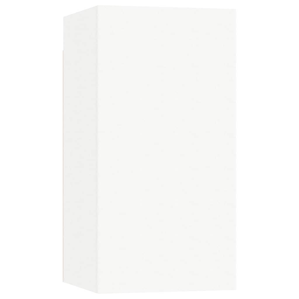 Mobile Porta TV Bianco 30,5x30x60 cm in Legno Multistrato - homemem39