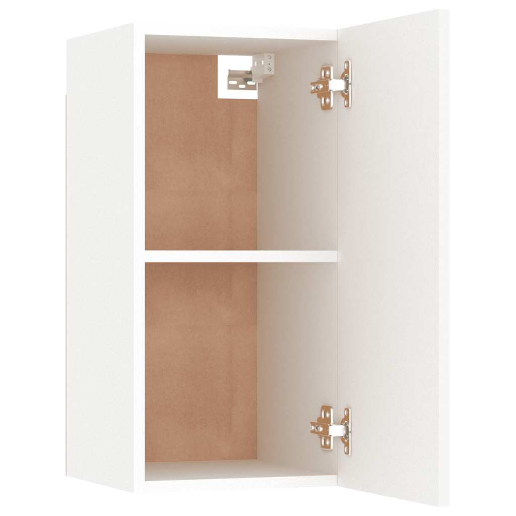 Mobile Porta TV Bianco 30,5x30x60 cm in Legno Multistrato
