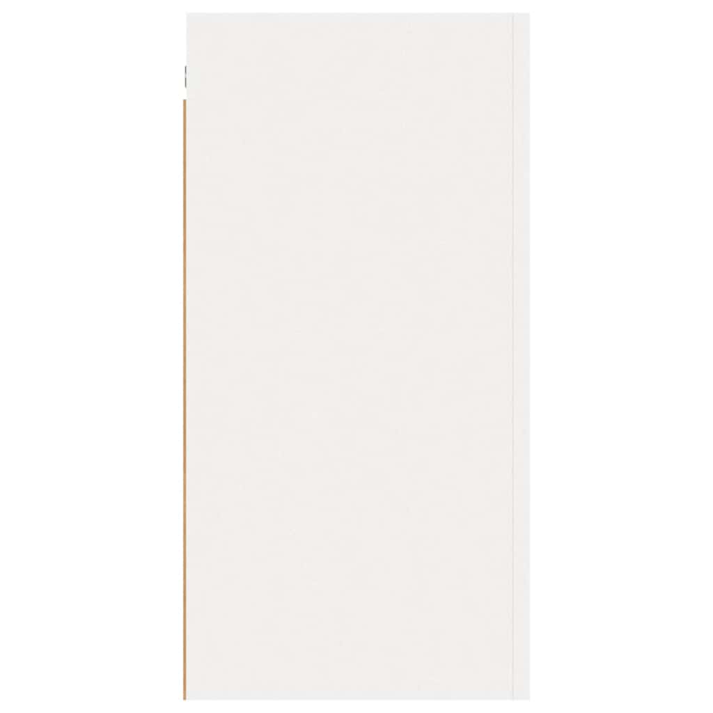 Mobile Porta TV Bianco 30,5x30x60 cm in Legno Multistrato
