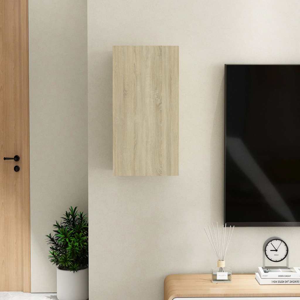 Mobile TV Rovere Sonoma 30,5x30x60 cm in Legno Multistrato - homemem39