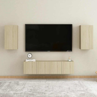 Mobile TV Rovere Sonoma 30,5x30x60 cm in Legno Multistrato - homemem39