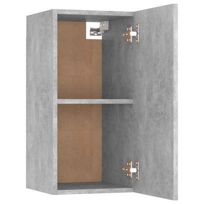 Mobile Porta TV Grigio Cemento 30,5x30x60 cm Legno Multistrato - homemem39