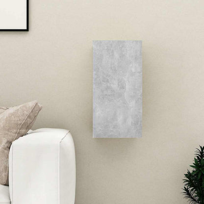 Mobile Porta TV Grigio Cemento 30,5x30x60 cm Legno Multistrato - homemem39