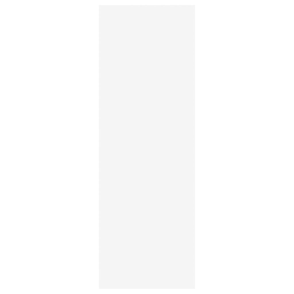 Mobile Porta TV Bianco 30,5x30x90 cm in Legno Multistrato