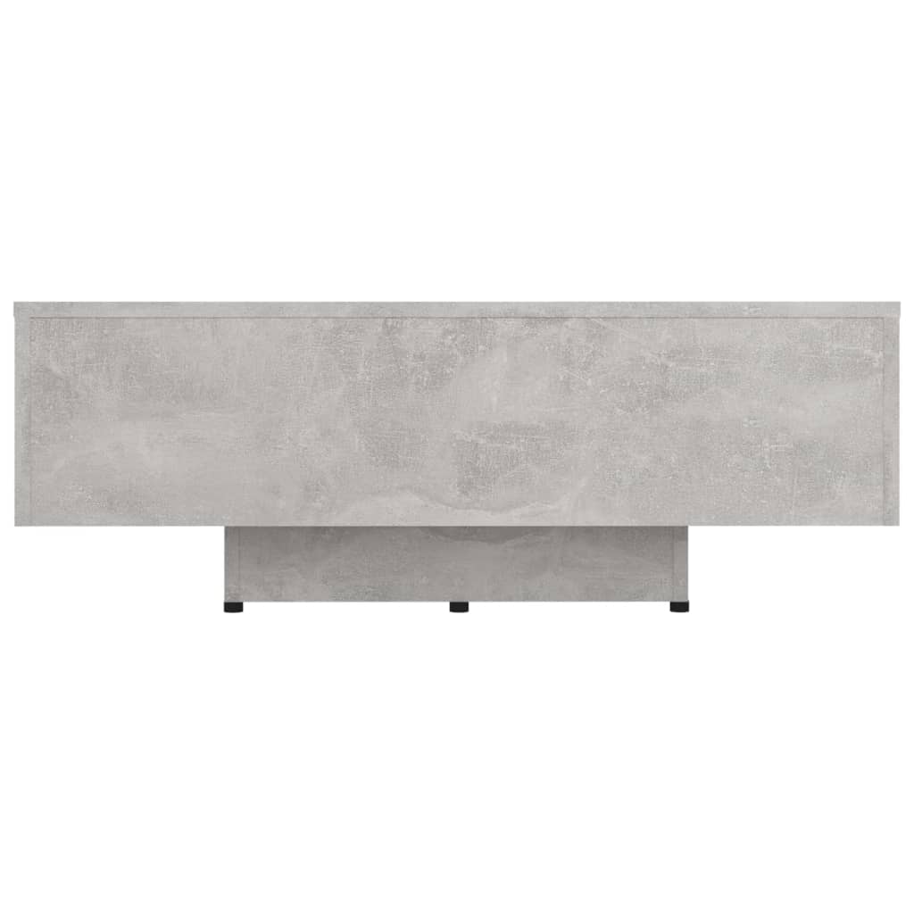 Tavolino Salotto Grigio Cemento 85x55x31 cm Legno Multistrato | homemem39