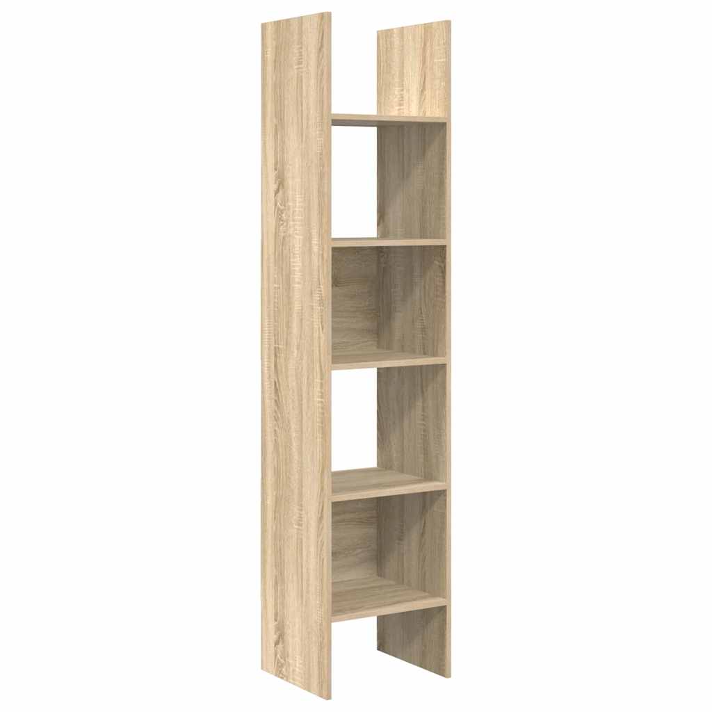 Libreria Rovere Sonoma 40x35x180 cm in Legno Multistrato | homemem39