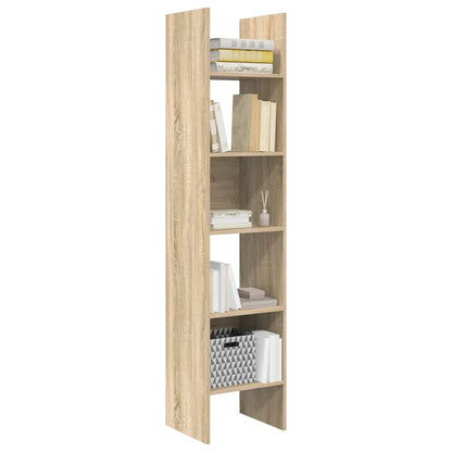 Libreria Rovere Sonoma 40x35x180 cm in Legno Multistrato