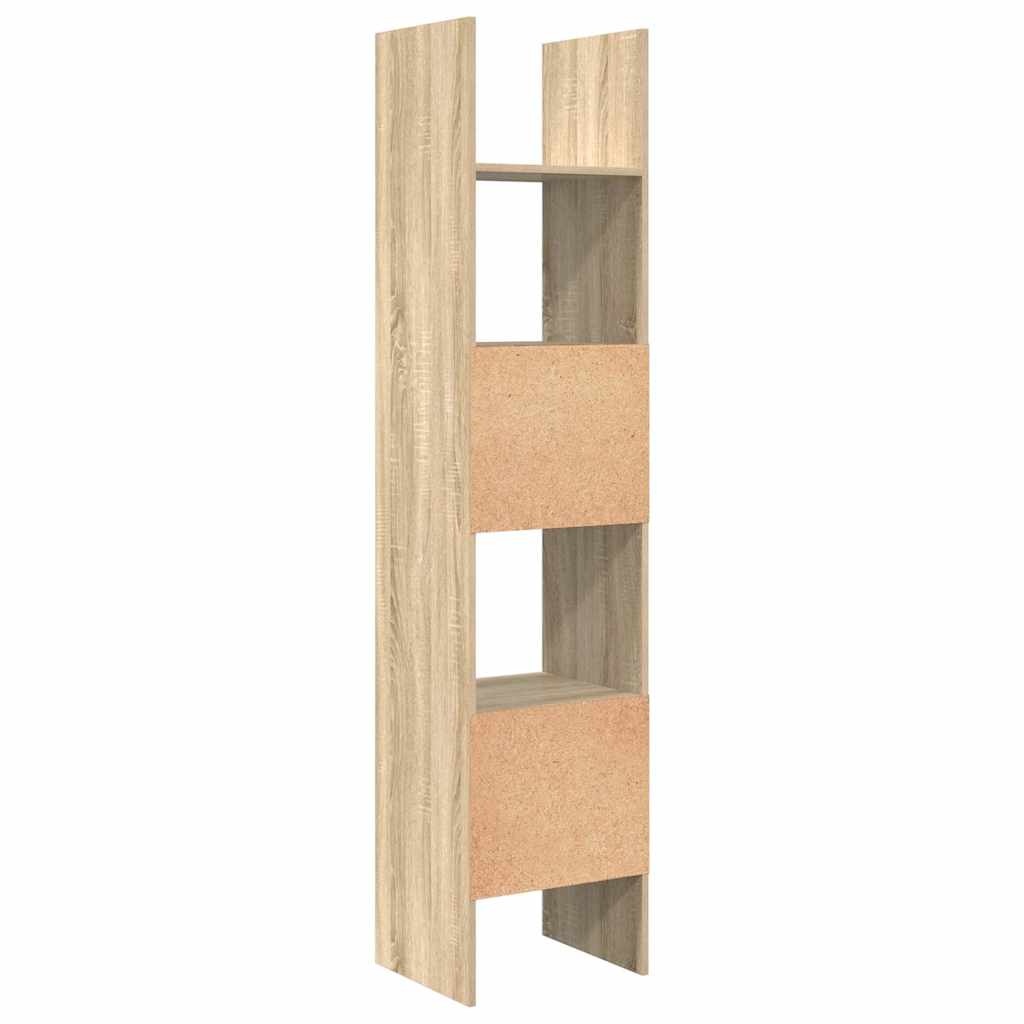 Libreria Rovere Sonoma 40x35x180 cm in Legno Multistrato