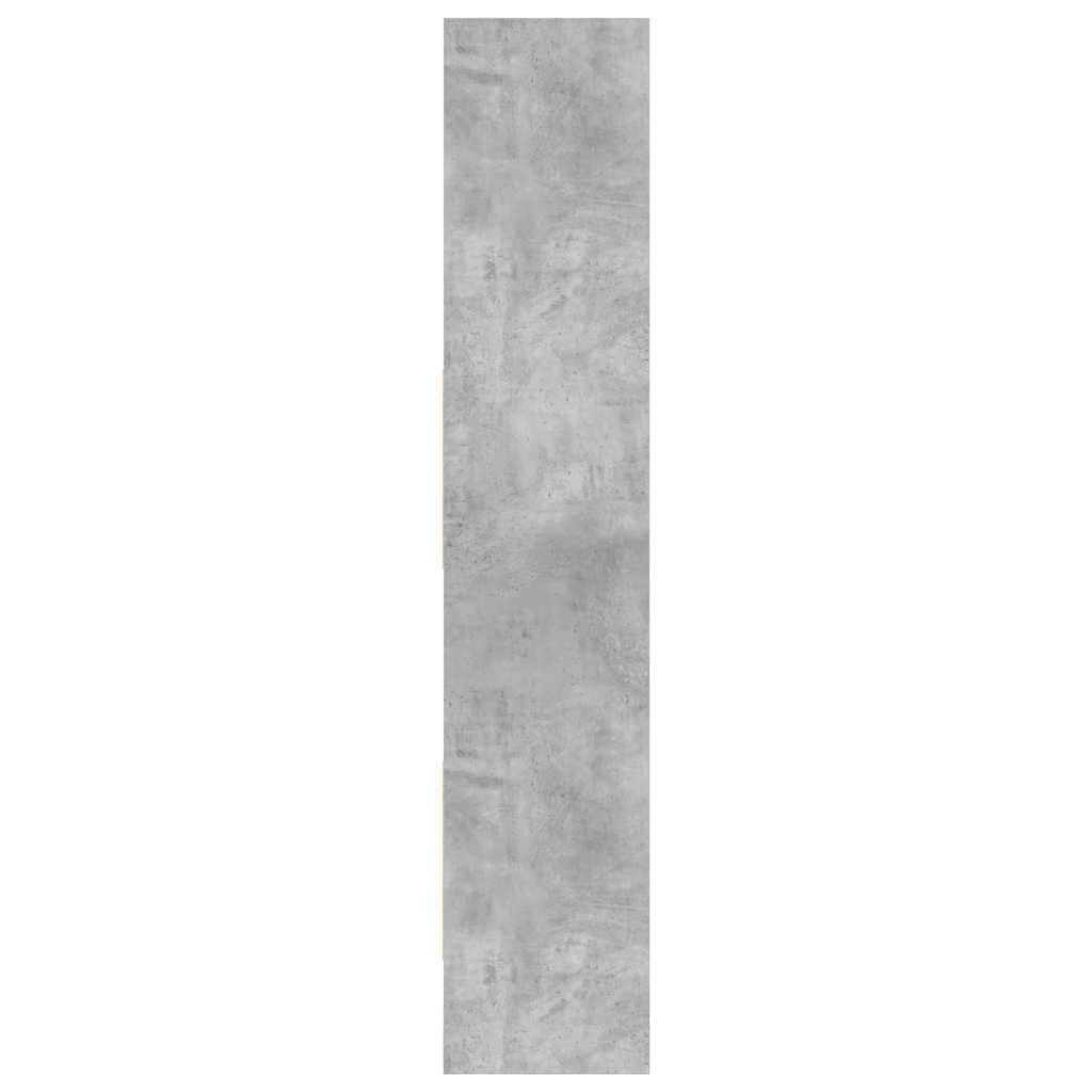 Libreria Grigio Cemento 40x35x180 cm in Legno Multistrato | homemem39