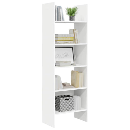Libreria Bianca in legno multistrato