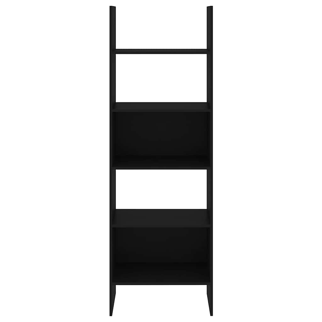 Libreria Nera 60x35x180 cm in Legno Multistrato | homemem39