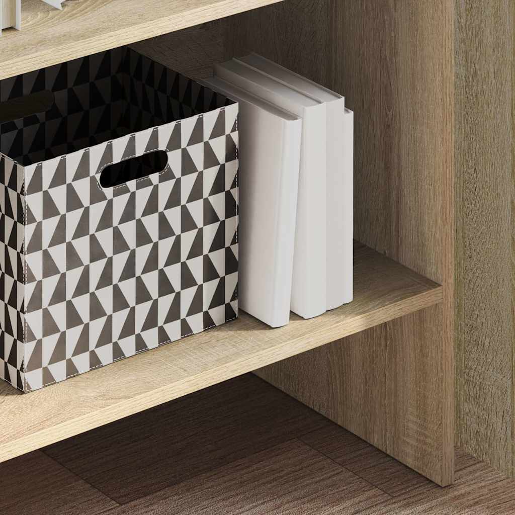 Libreria Rovere Sonoma 60x35x180 cm in Legno Multistrato | homemem39