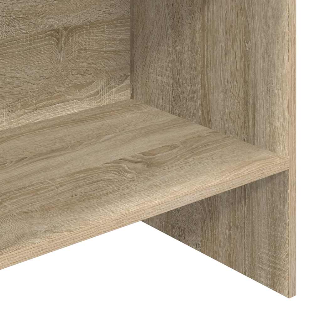 Libreria Rovere Sonoma 60x35x180 cm in Legno Multistrato | homemem39