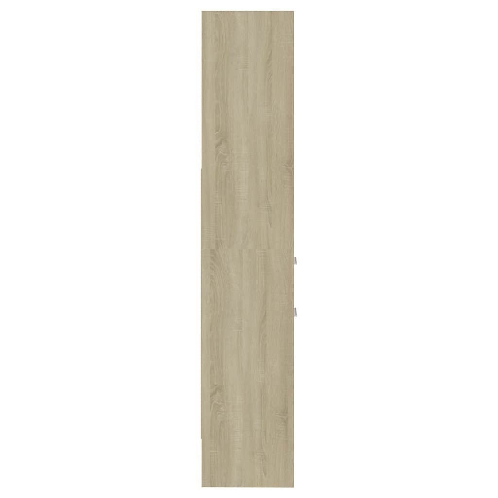 Libreria Rovere Sonoma 40x35x180 cm in Legno Multistrato | homemem39