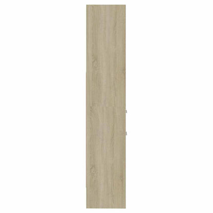 Libreria Rovere Sonoma 40x35x180 cm in Legno Multistrato