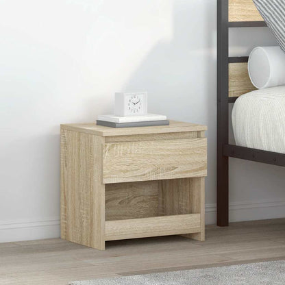 Comodini 2pz Rovere Sonoma 40x30x39 cm in Legno Multistrato | homemem39