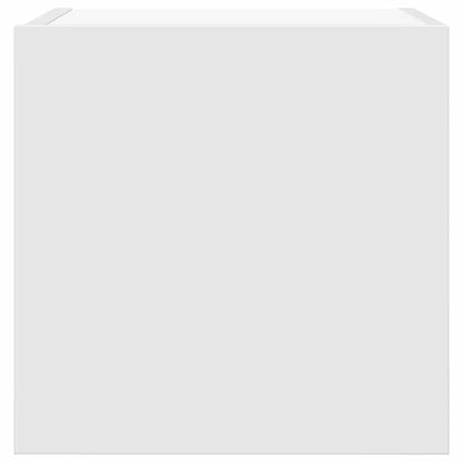 Mobili Porta TV a Parete 2pz Bianchi 30,5x30x30 cm - homemem39