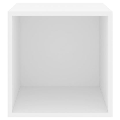 Mobili a Muro 2pz Bianchi 37x37x37 cm in Legno Multistrato | homemem39