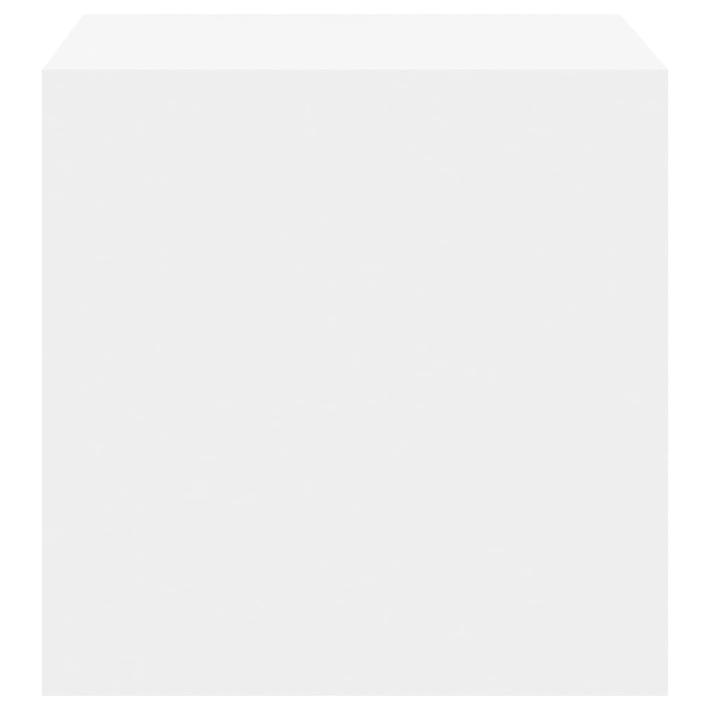 Mobili a Muro 4pz Bianchi 37x37x37 cm in Legno Multistrato | homemem39