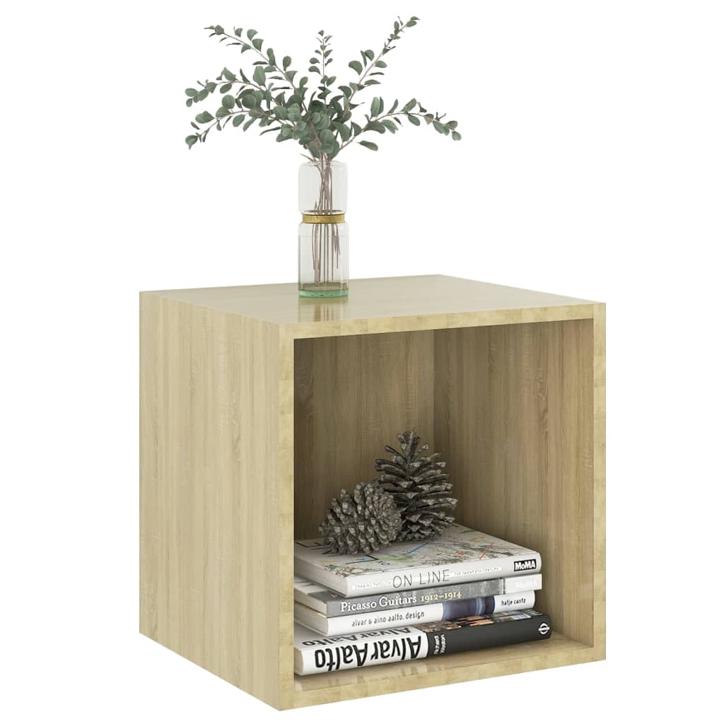 Mobile a Muro Rovere Sonoma 37x37x37 cm in Legno Multistrato | homemem39