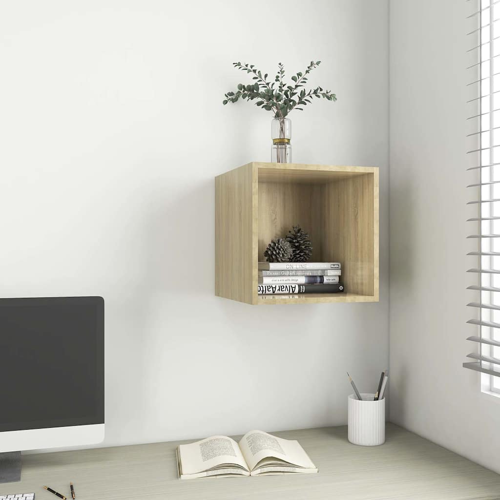 Mobile a Muro 37x37x37 cm in legno multistrato