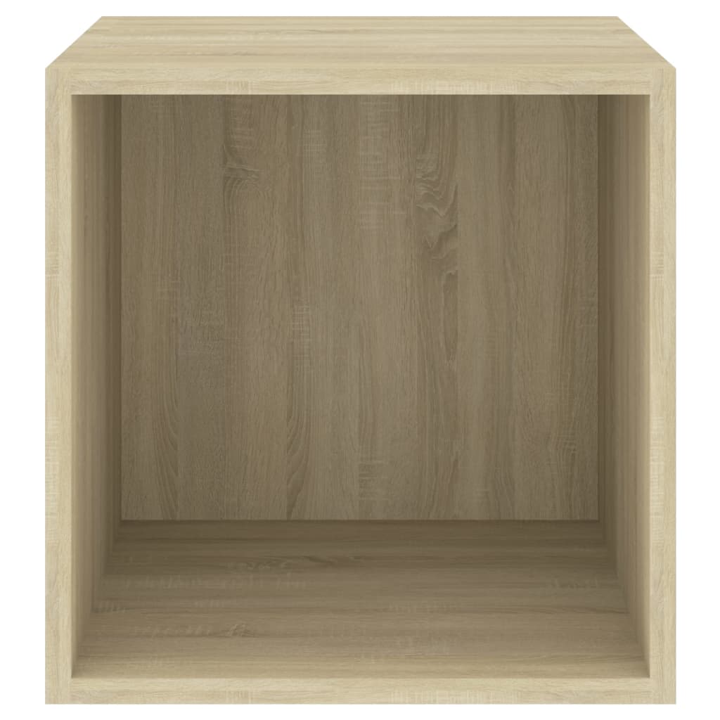 Mobili a Muro 4pz Rovere Sonoma 37x37x37 cm Legno Multistrato | homemem39