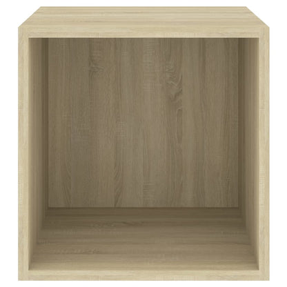 Mobili a Muro 4pz Rovere Sonoma 37x37x37 cm Legno Multistrato | homemem39