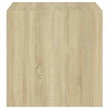 Mobili a Muro 4pz Rovere Sonoma 37x37x37 cm Legno Multistrato