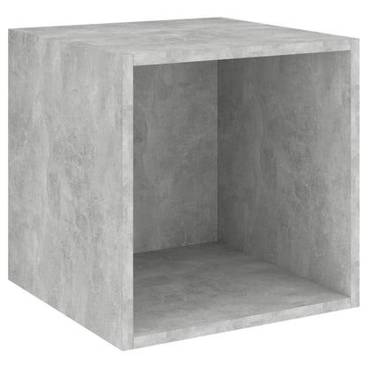 Mobile a Muro Grigio Cemento 37x37x37 cm in Legno Multistrato | homemem39