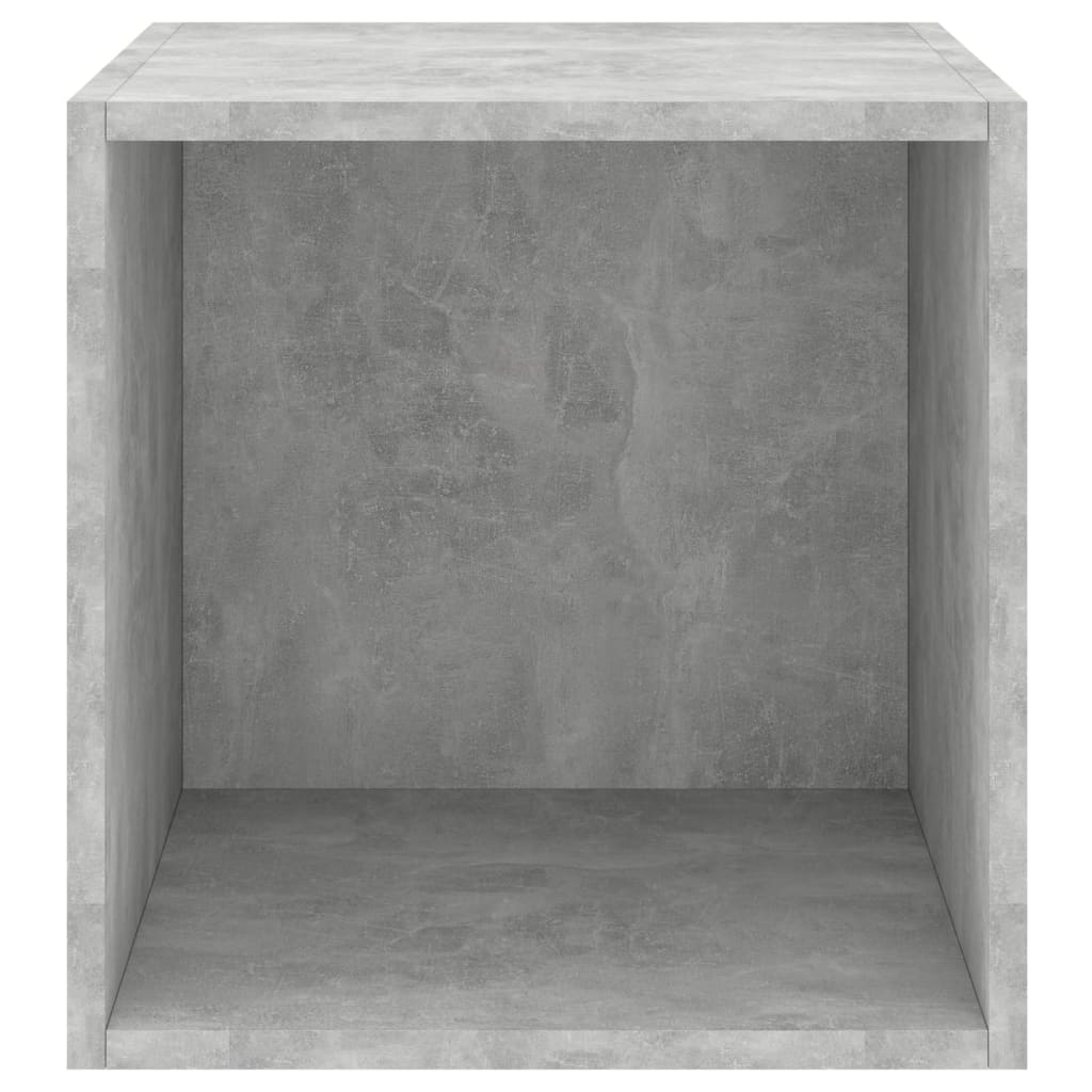 Mobile a Muro Grigio Cemento 37x37x37 cm in Legno Multistrato | homemem39