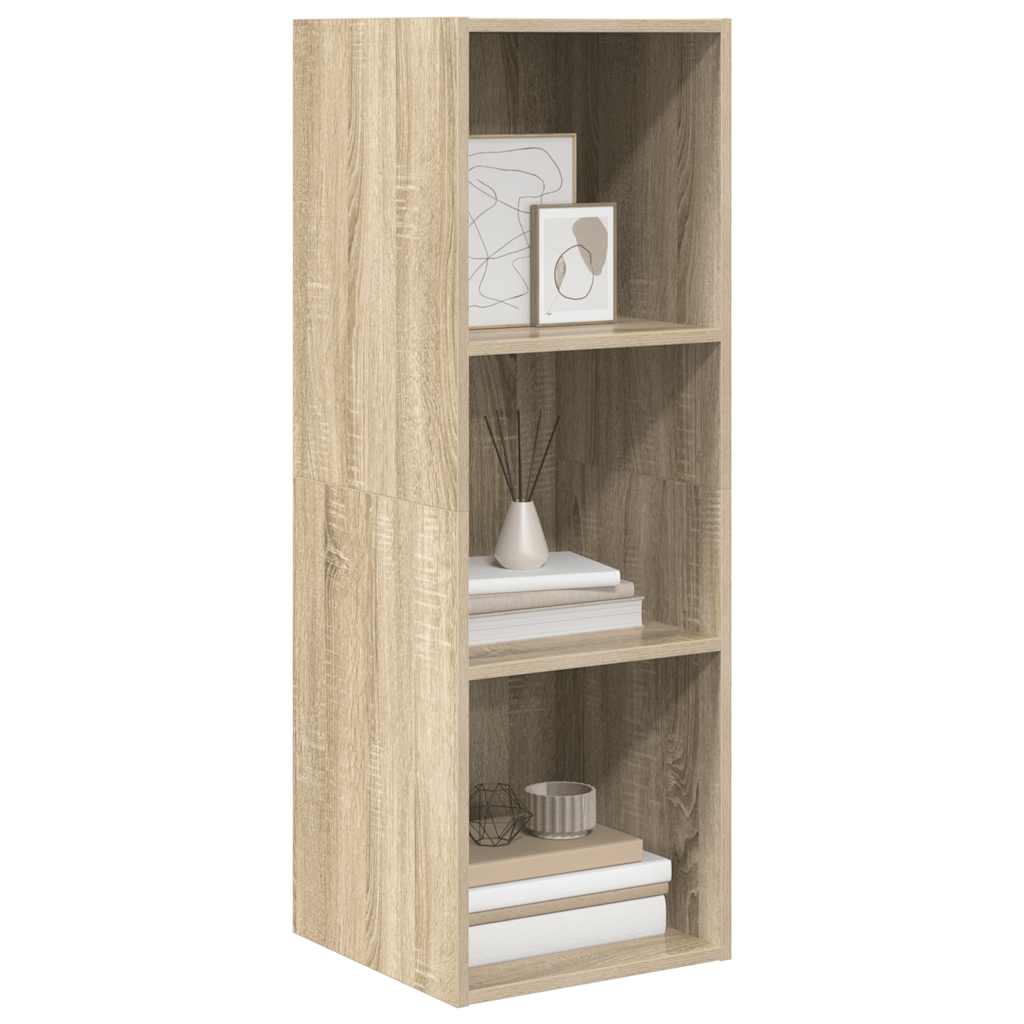 Mobile TV da Parete Rovere Sonoma 37x37x107cm Legno Multistrato