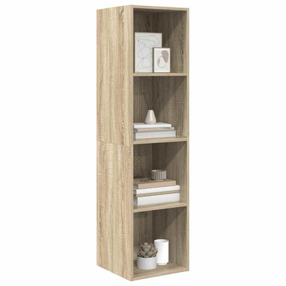 Mobile TV Parete Rovere Sonoma 37x37x142,5cm Legno Multistrato