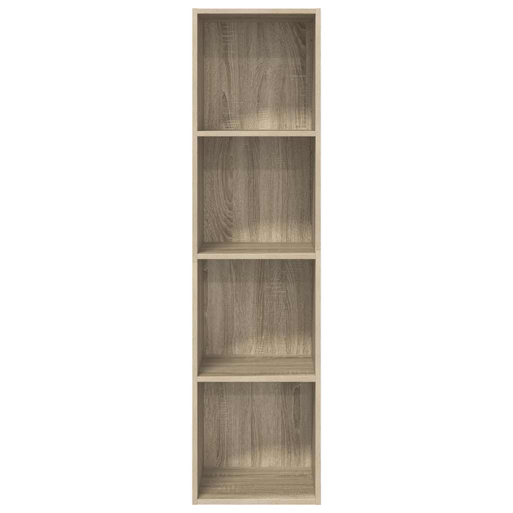 Mobile TV Parete Rovere Sonoma 37x37x142,5cm Legno Multistrato