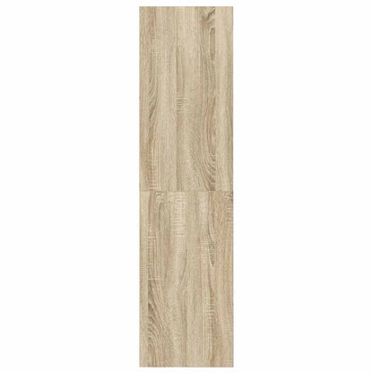Mobile TV Parete Rovere Sonoma 37x37x142,5cm Legno Multistrato