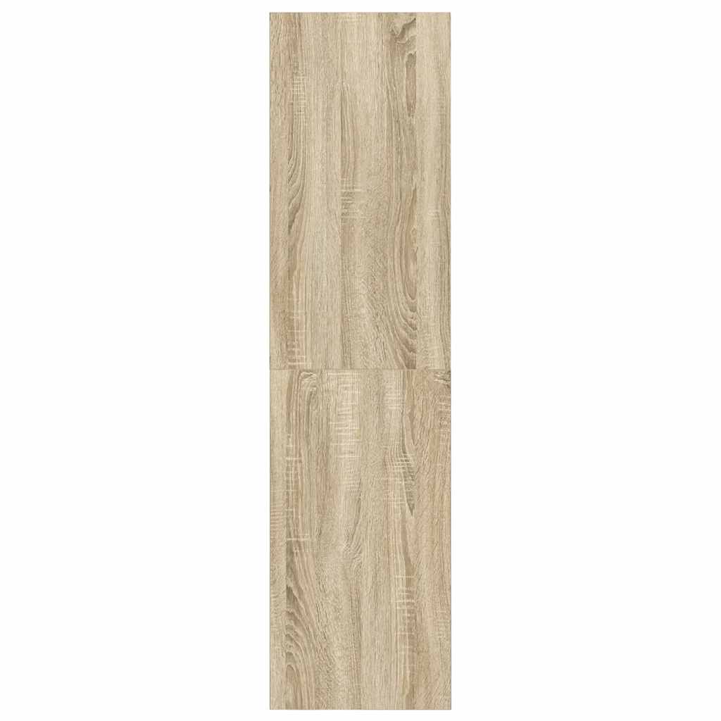 Mobile TV Parete Rovere Sonoma 37x37x142,5cm Legno Multistrato
