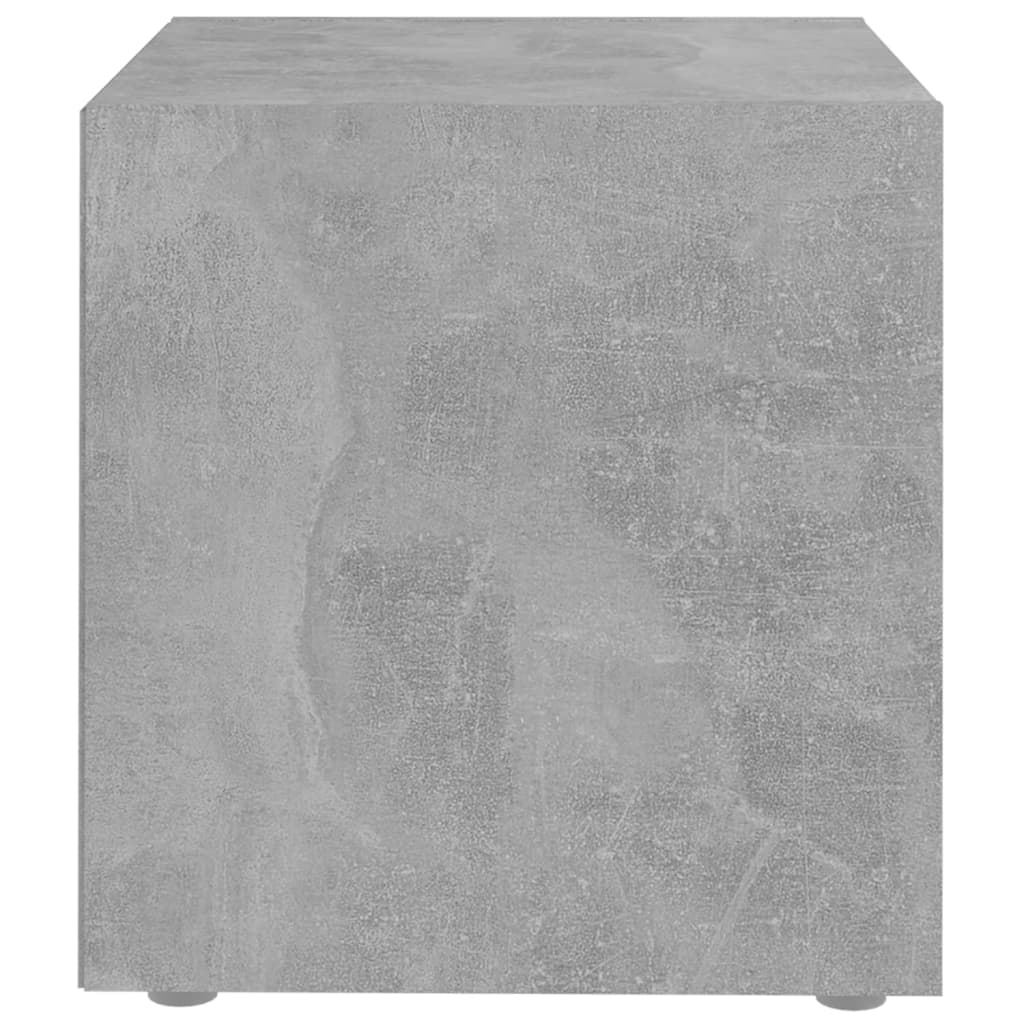 Mobili Porta TV 2pz Grigio Cemento 37x35x37cm Legno Multistrato - homemem39