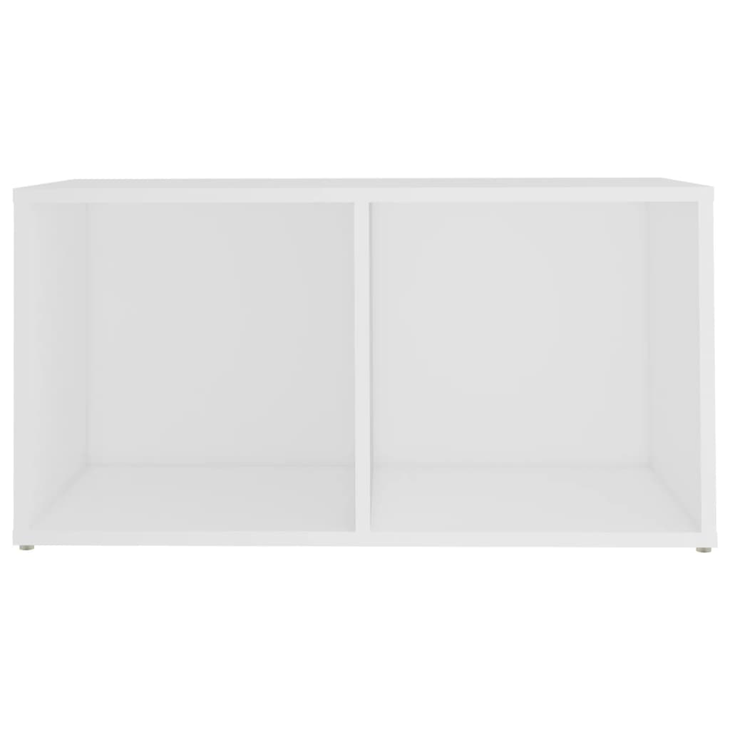 Mobile Porta TV Bianco 72x35x36,5 cm in Legno Multistrato - homemem39