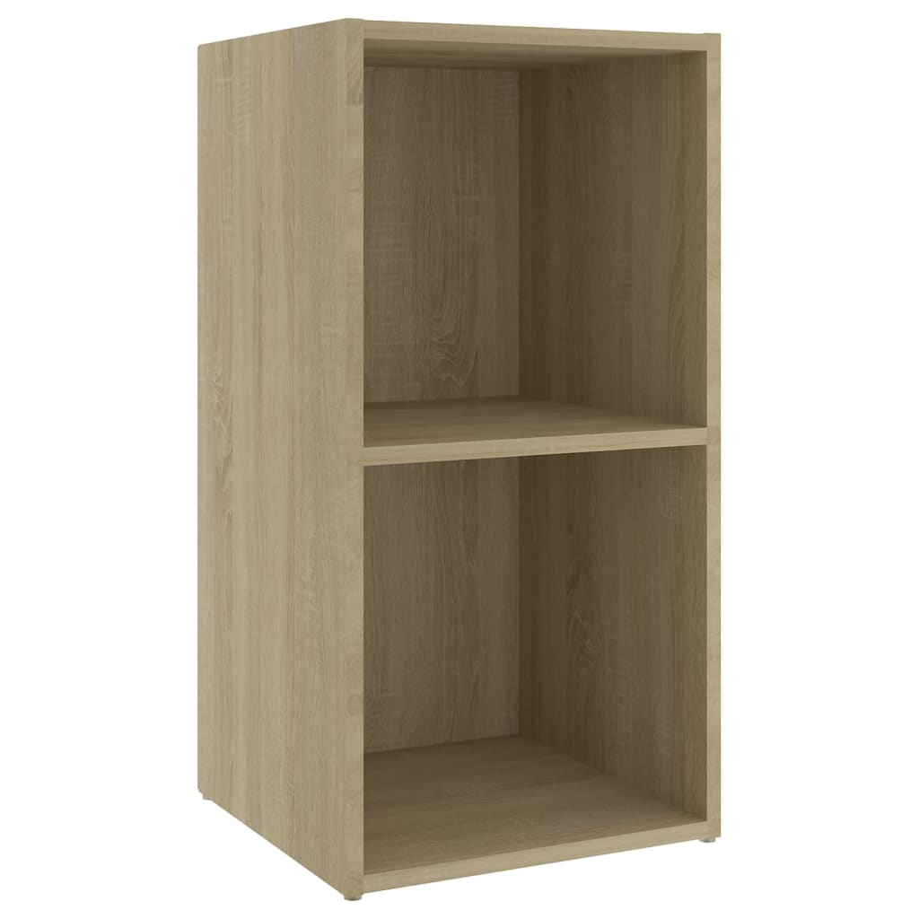 Mobile Porta TV Rovere Sonoma 72x35x36,5cm in Legno Multistrato - homemem39