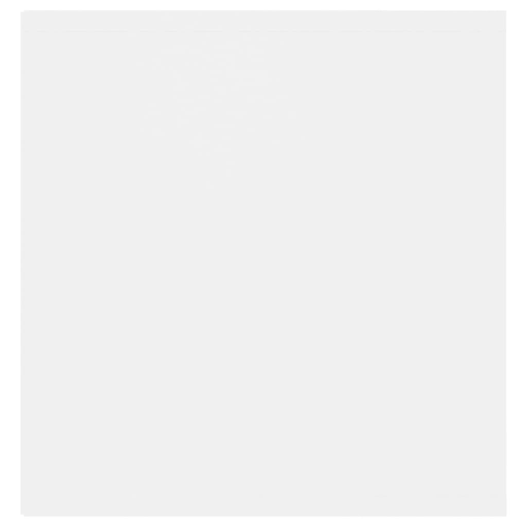 Mobile Porta TV Bianco 107x35x37 cm in Legno Multistrato - homemem39