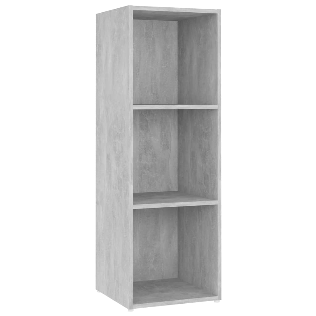 Mobile Porta TV Grigio Cemento 107x35x37 cm Legno Multistrato