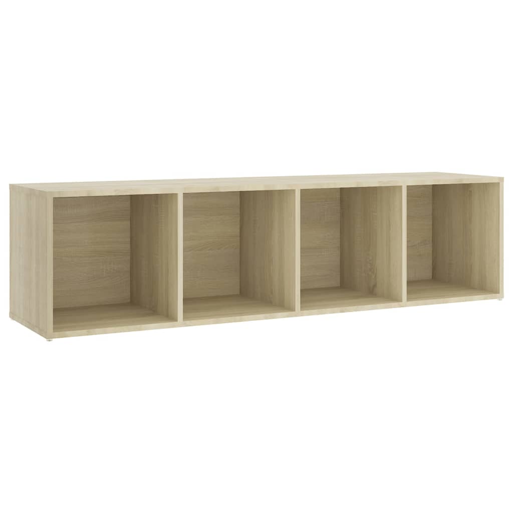 Mobile Porta TV Rovere Sonoma 142,5x35x36,5cm Legno Multistrato