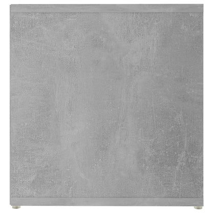 Mobile TV Grigio Cemento 142,5x35x36,5 cm in Legno Multistrato