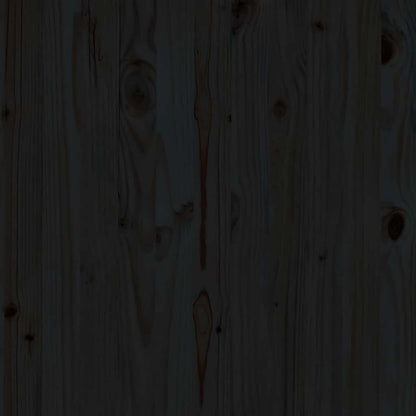 Divani Centrali Giardino 2 pz in Massello di Pino Nero - homemem39