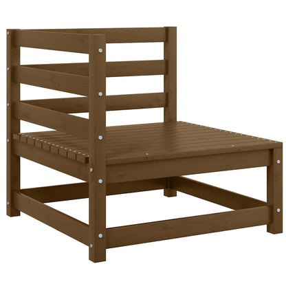 Set Divani da Giardino 2 pz Ambra in Legno Massello di Pino