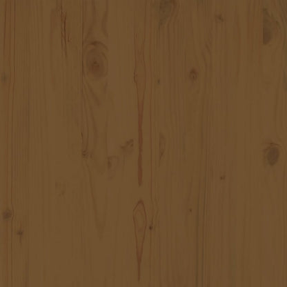 Set Salotto da Giardino 3 pz Ambrato in Legno Massello di Pino - homemem39