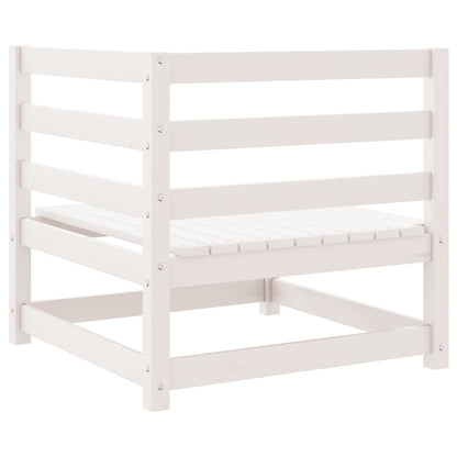 Divano Angolare Giardino con Cuscini Antracite Legno di Pino | homemem39