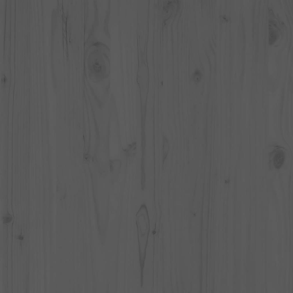 Divano Angolare Giardino con Cuscini Antracite Legno di Pino