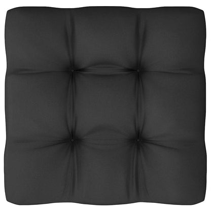 Divano da Giardino 2 Posti con Cuscini Grigio Massello di Pino - homemem39