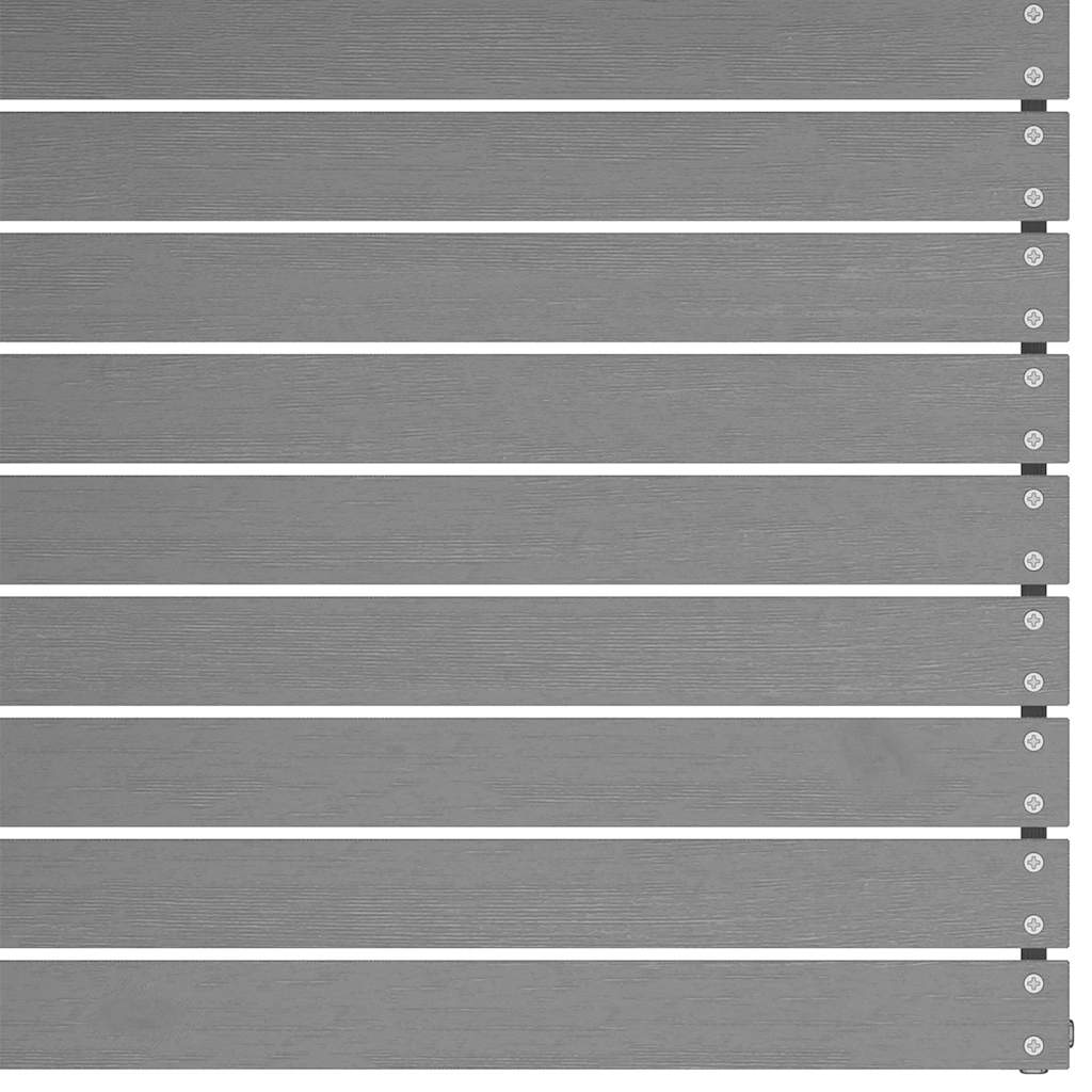 Divani Centrali Giardino con Cuscini Grigi 2 pz Pino Massello