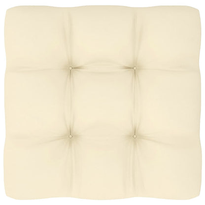 Divani Centrali Giardino con Cuscini Crema 2 pz Pino Massello - homemem39